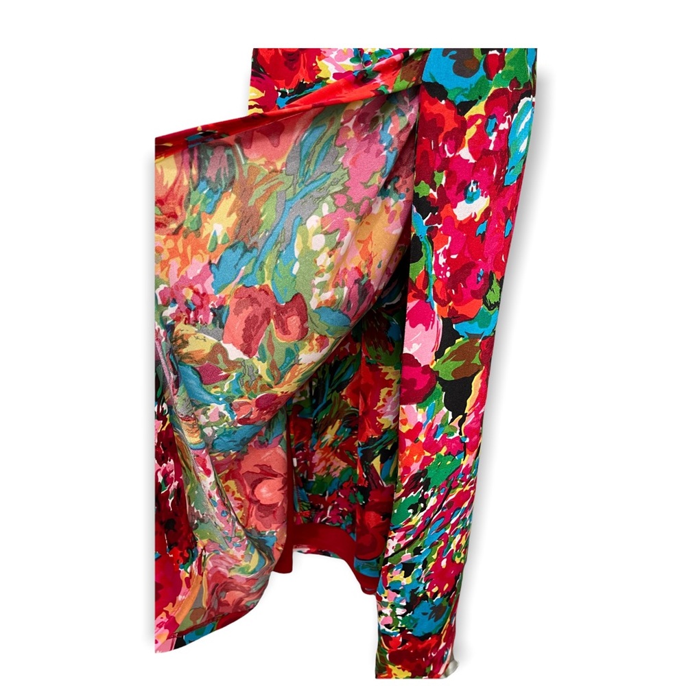 Lauren Ralph Lauren size 4 color red green pink paint - Picture 6 of 12